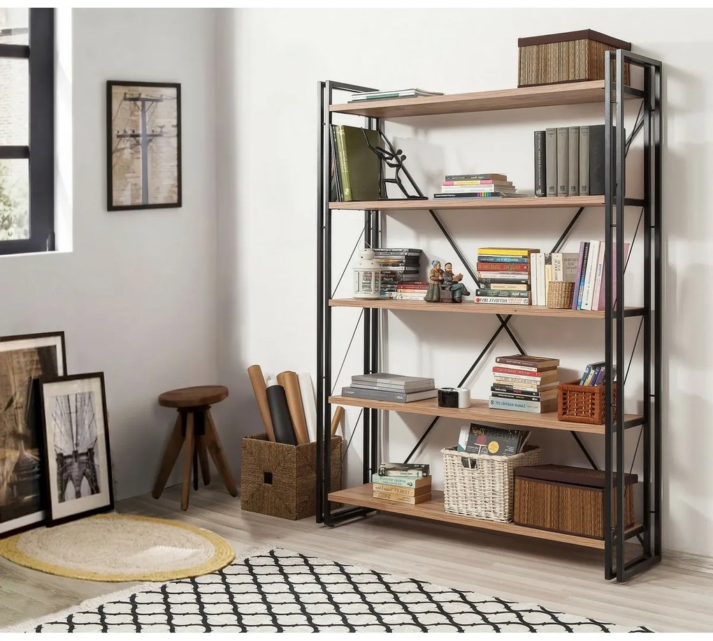 Cosmo Fix Black and Atlantic Pine polcállvány