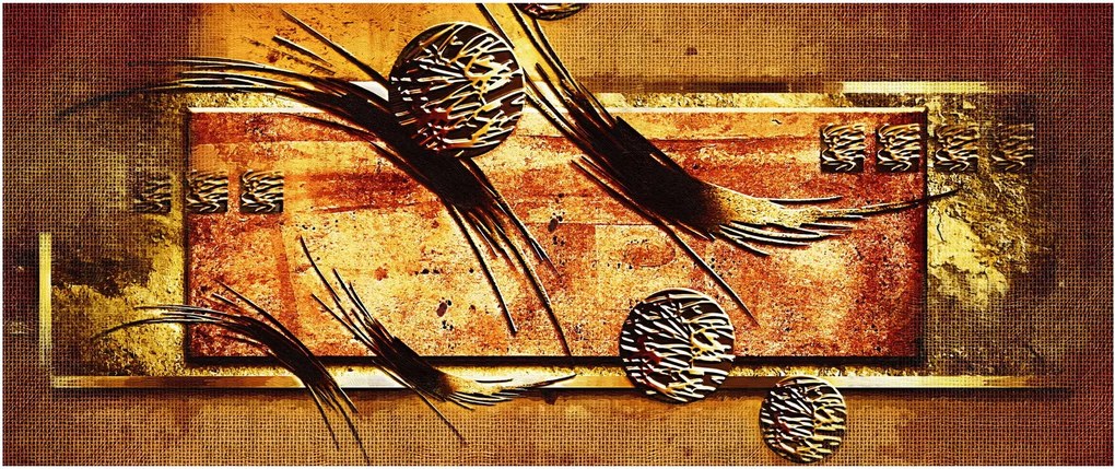 Az absztrakció képe (120x50 cm)