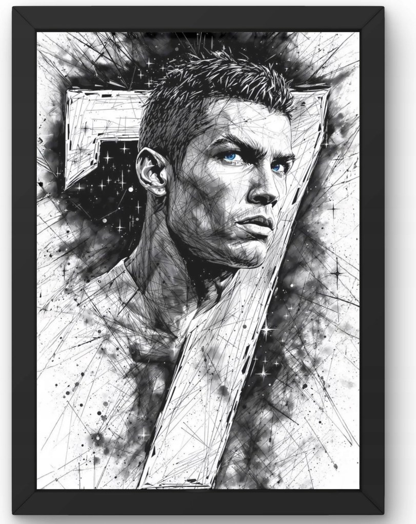 Poszter Cristiano Ronaldo Art CR7