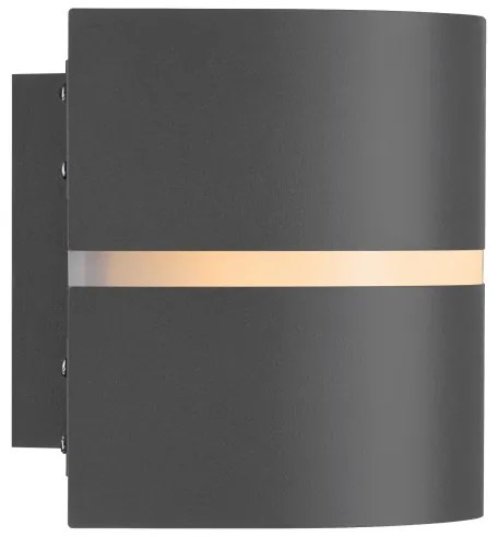 Nordlux - Kültéri fali lámpa SIBELIS 1xE27/10W/230V IP44 antracit