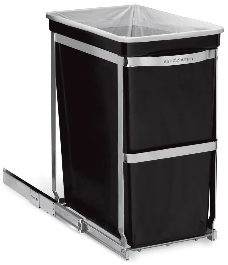 Műanyag szemetes 30 l - simplehuman