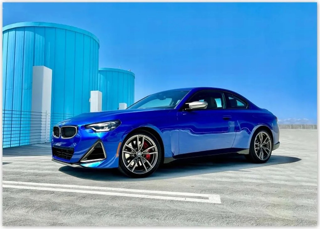 Poszterek 70x50 Kék Bmw Autó