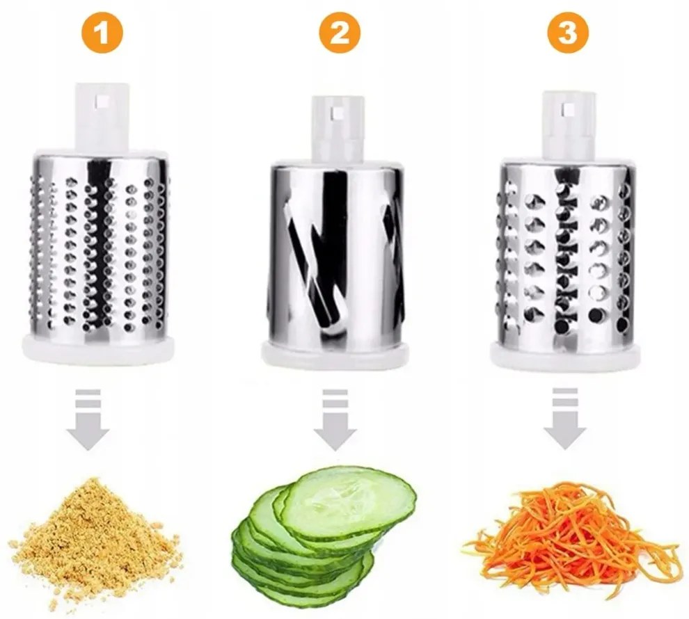 Többfunkciós zöldségszeletelő 3in1