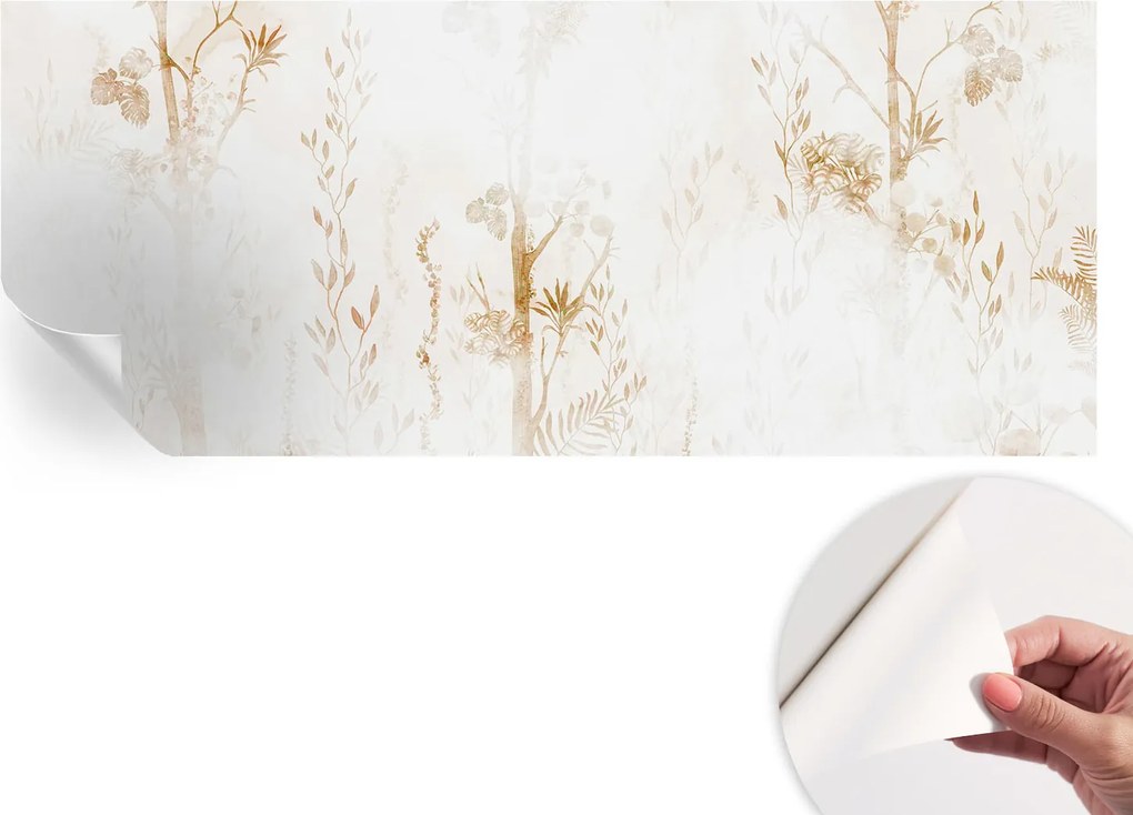 Fali fotótapéta előszoba konyhába Botanikus elegancia 250x104 cm
