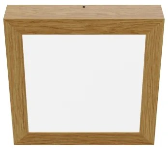 APLED - LED Mennyezeti lámpa QUADRA LED/24W/230V tölgy