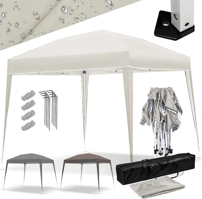 JAGO Kerti pavilon 3 x 3 m bézs