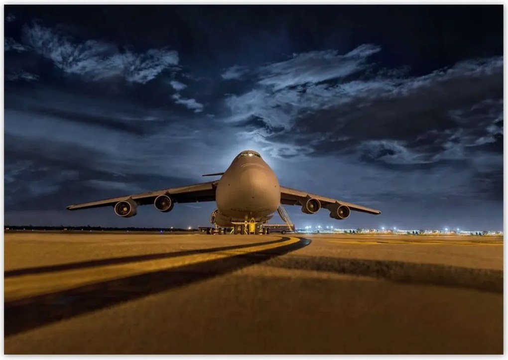 Fotótapéták 208x146 Nagy repülőgép repülőtér