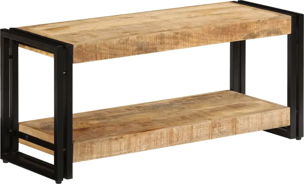 vidaXL tömör mangófa TV-szekrény 90 x 30 x 40 cm