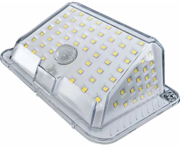 LED Napelemes érzékelős fali lámpa LED/5W/3,7V 1200 mAh IP44