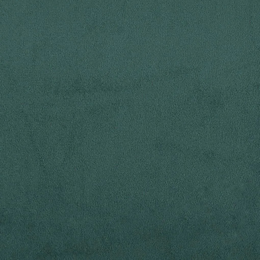 sötétzöld bársony kanapéágy keret 100 x 200 cm