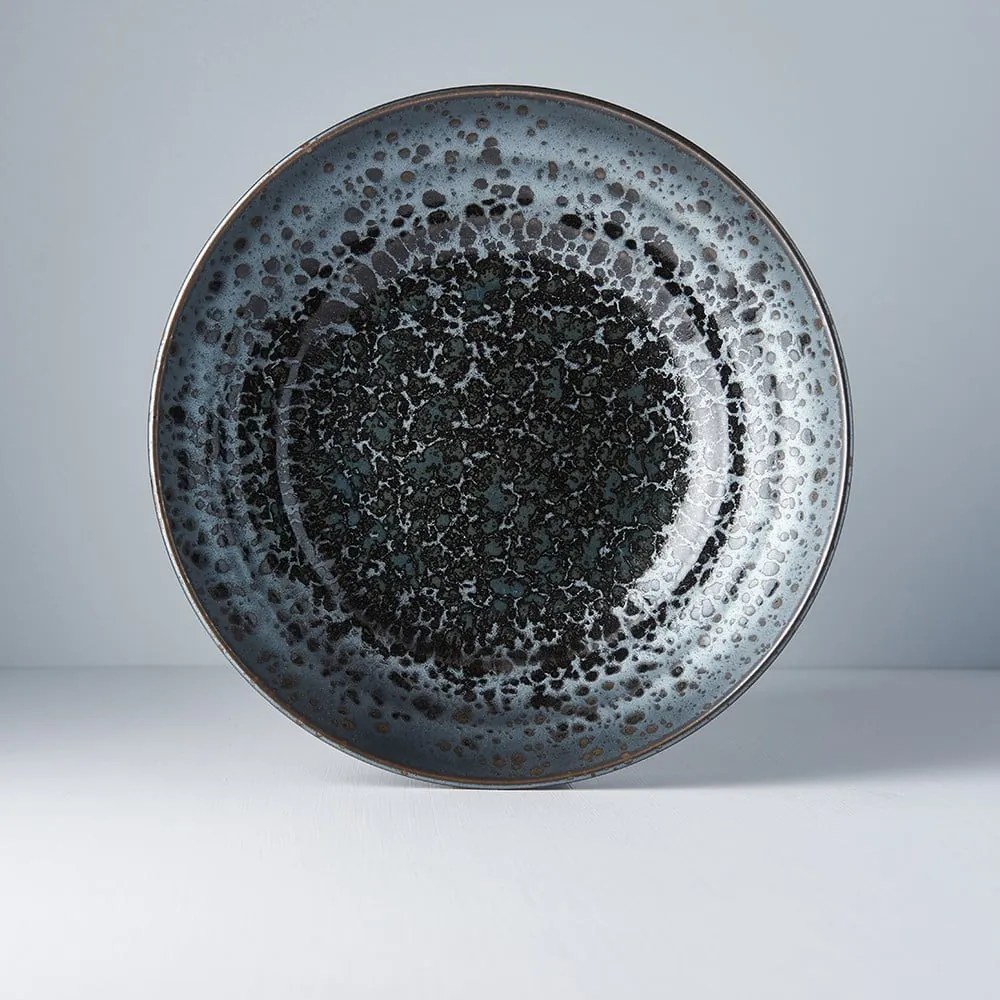 Pearl fekete-szürke kerámia szervírozó tál, ø 29 cm - MIJ