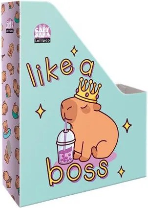 Iratpapucs, karton, A4, LIZZYSULI, Lollipop Capybara (TICLIPLC)