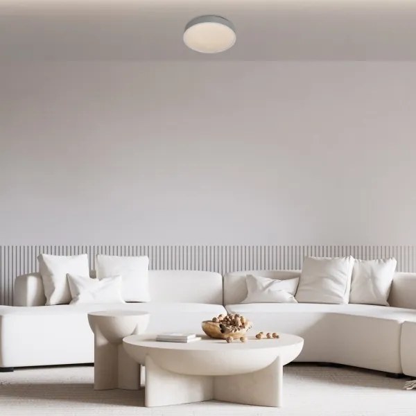 Rabalux 75010 - LARCIA LED 18W 230V IP44 4000K mennyezeti lámpa ezüst