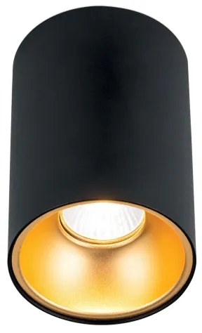 Orion - STARLIGHT irányítható spotlámpa 1xGU10/50W/230V fekete/arany