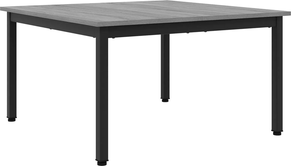 vidaXL Dohányzóasztal Szürke Sonoma 80 x 80 x 45 cm Faanyag
