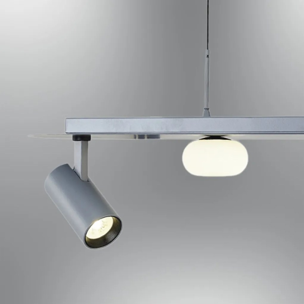 Üveg függőlámpa, 120 cm – 5044-5AS-16