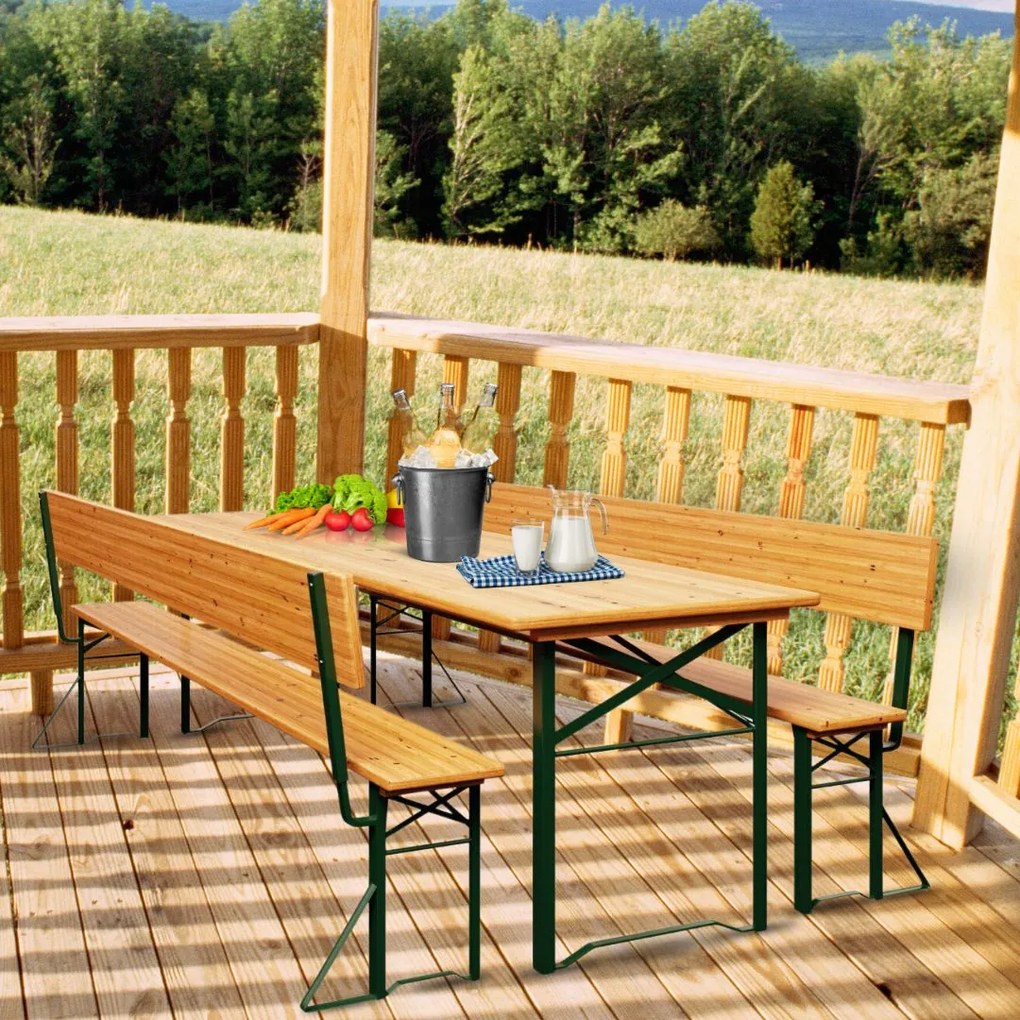 PRAKTIK sörpad készlet háttámlával, 170cm, barna Jurhan