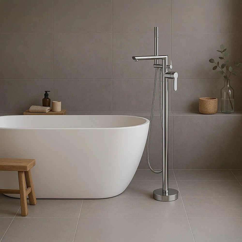 Lora szabadon álló csaptelep króm