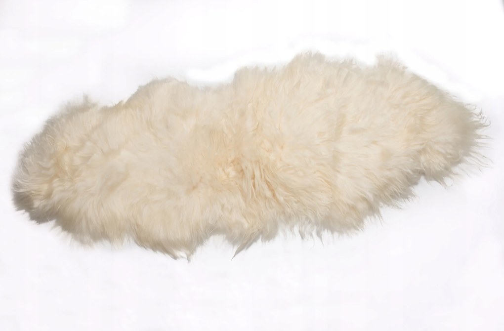 Öko Bőrszőnyeg Hosszú Bárány Gyapjú Természetes