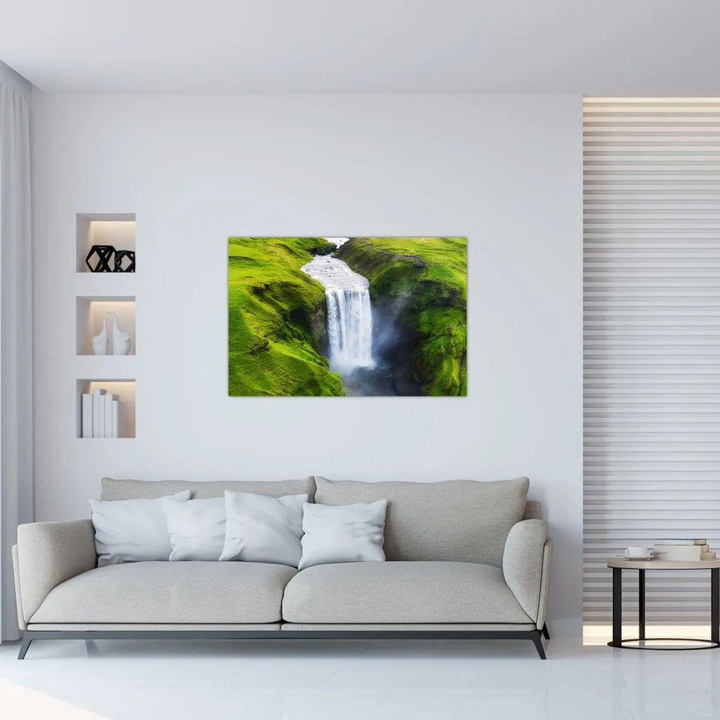 Kép - Skogafoss vízesés (90x60 cm)