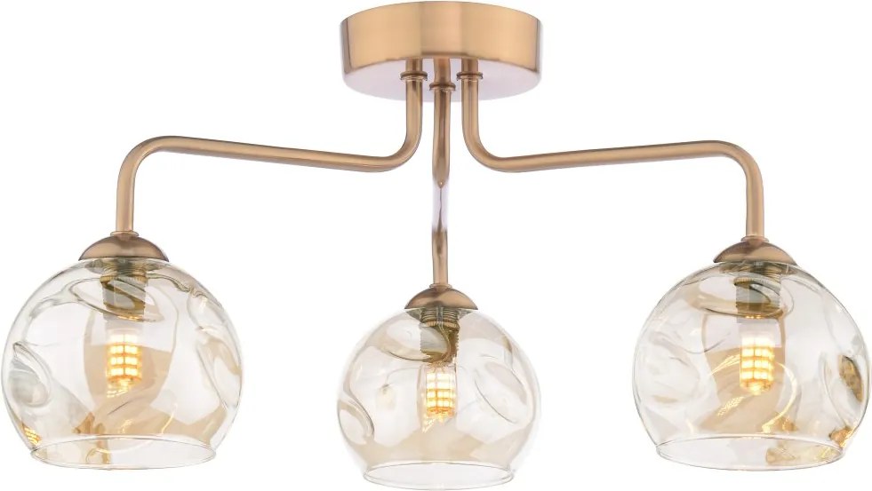 Dar Lighting modern mennyezeti lámpa feya antik bronz darfey0363-16