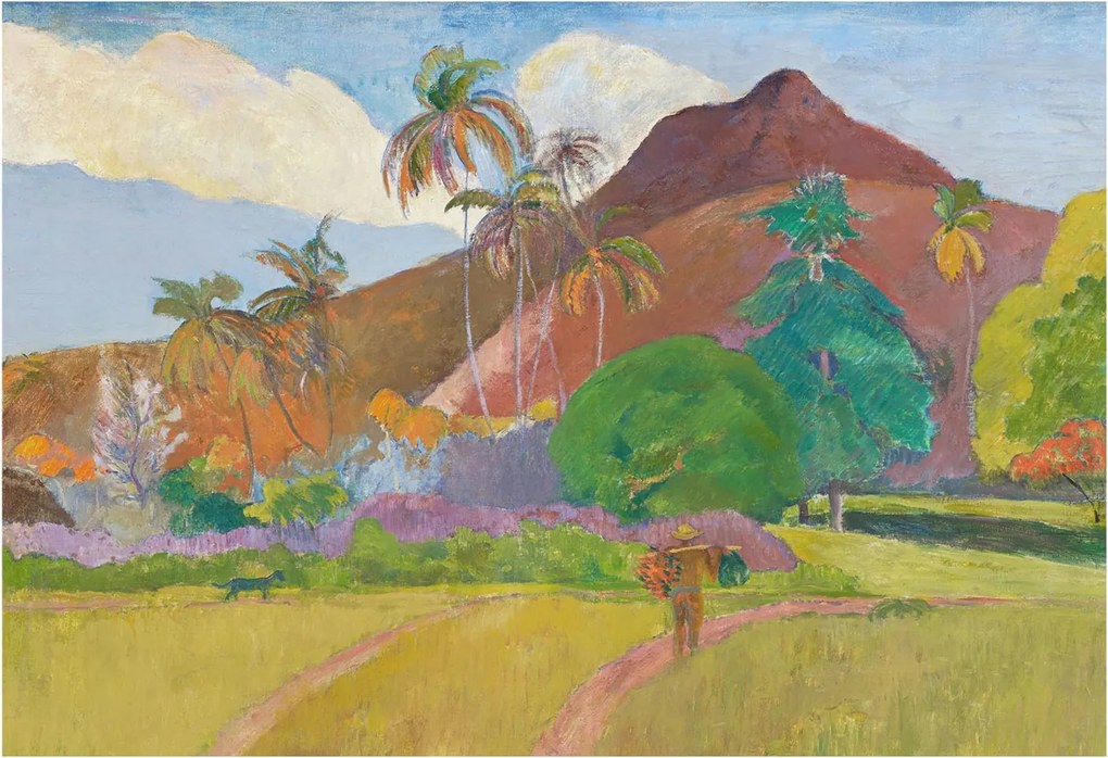 Fotótapéta Flizelin Fal a Hálószobába Egzotikus természet 152x104 Ragasztó