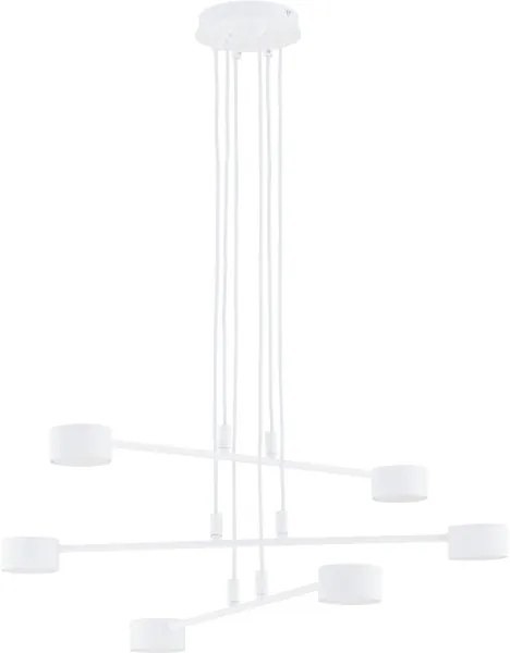 Csillár zsinóron MODUS 6xGX53/10W/230V fehér