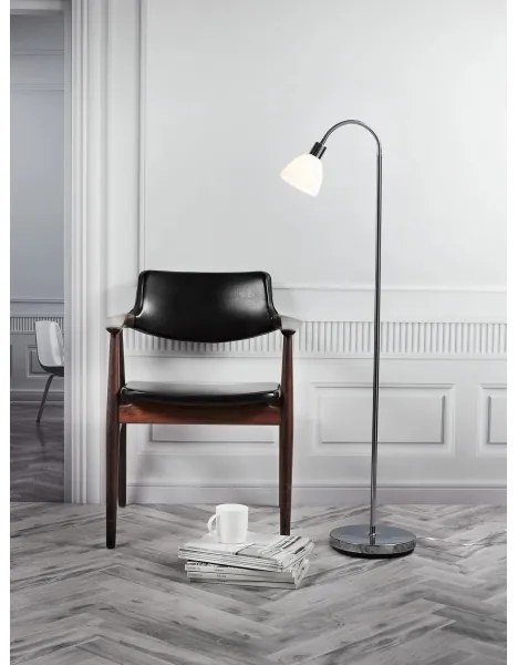 Nordlux - Állólámpa RAY 1xE14/25W/230V fényes króm