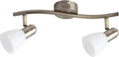Rabalux beltéri karos spotlámpa e14 2x40w bronz soma