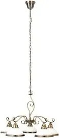 Rabalux csillár e27 5x60w bronz elisett