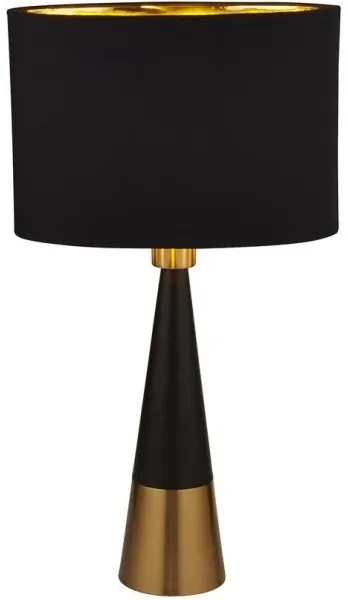 Searchlight EU2743BGO - Asztali lámpa CHOLE 1xE27/60W/230V