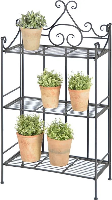 Polcos virágtartó állvány