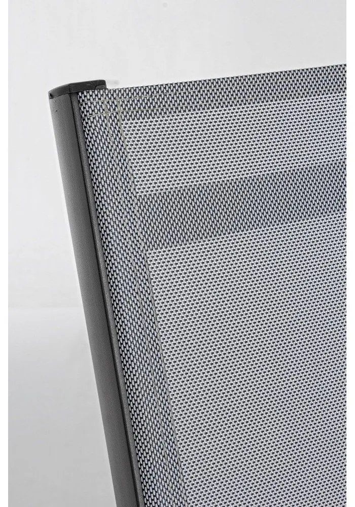 Szürke fém kerti szék Elin – Bizzotto