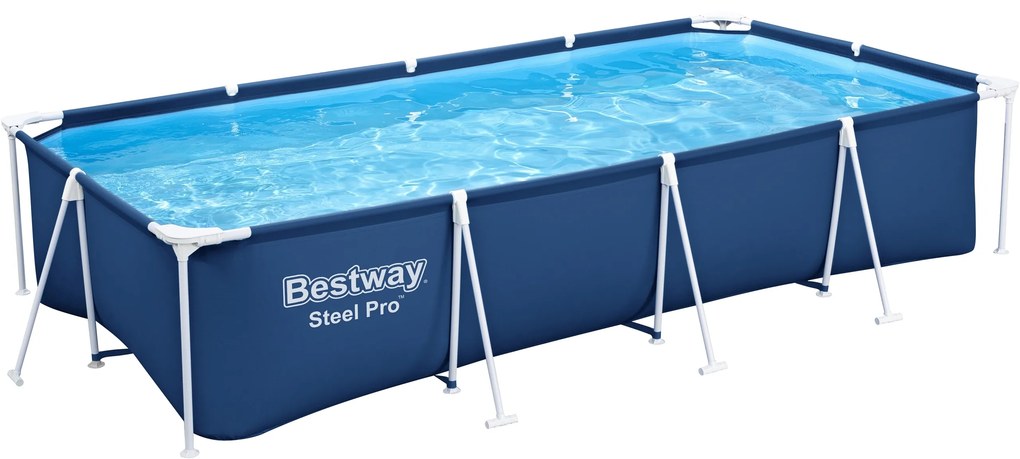 Bestway Steel Pro Florida szögletes fémvázas medence szett