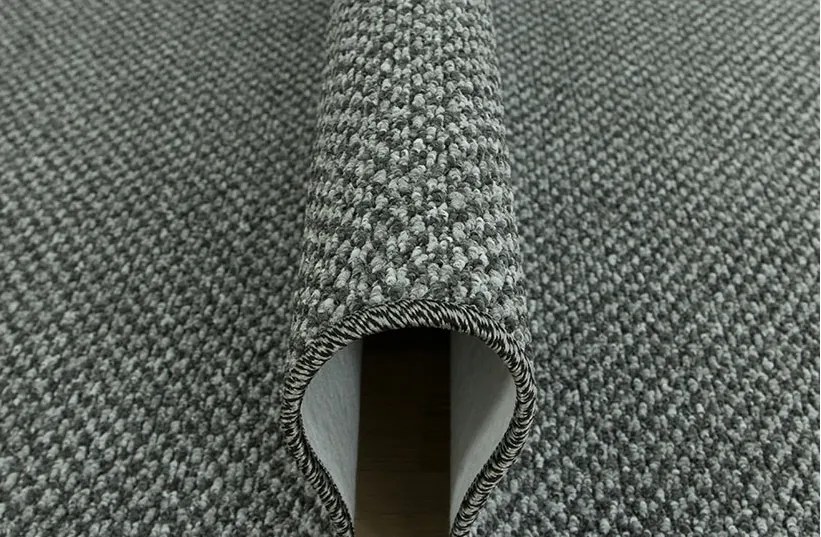 Hurkos Szőnyeg Nappali Hálószobába Grafit Vastag Szövésű Cannon 150x200 cm