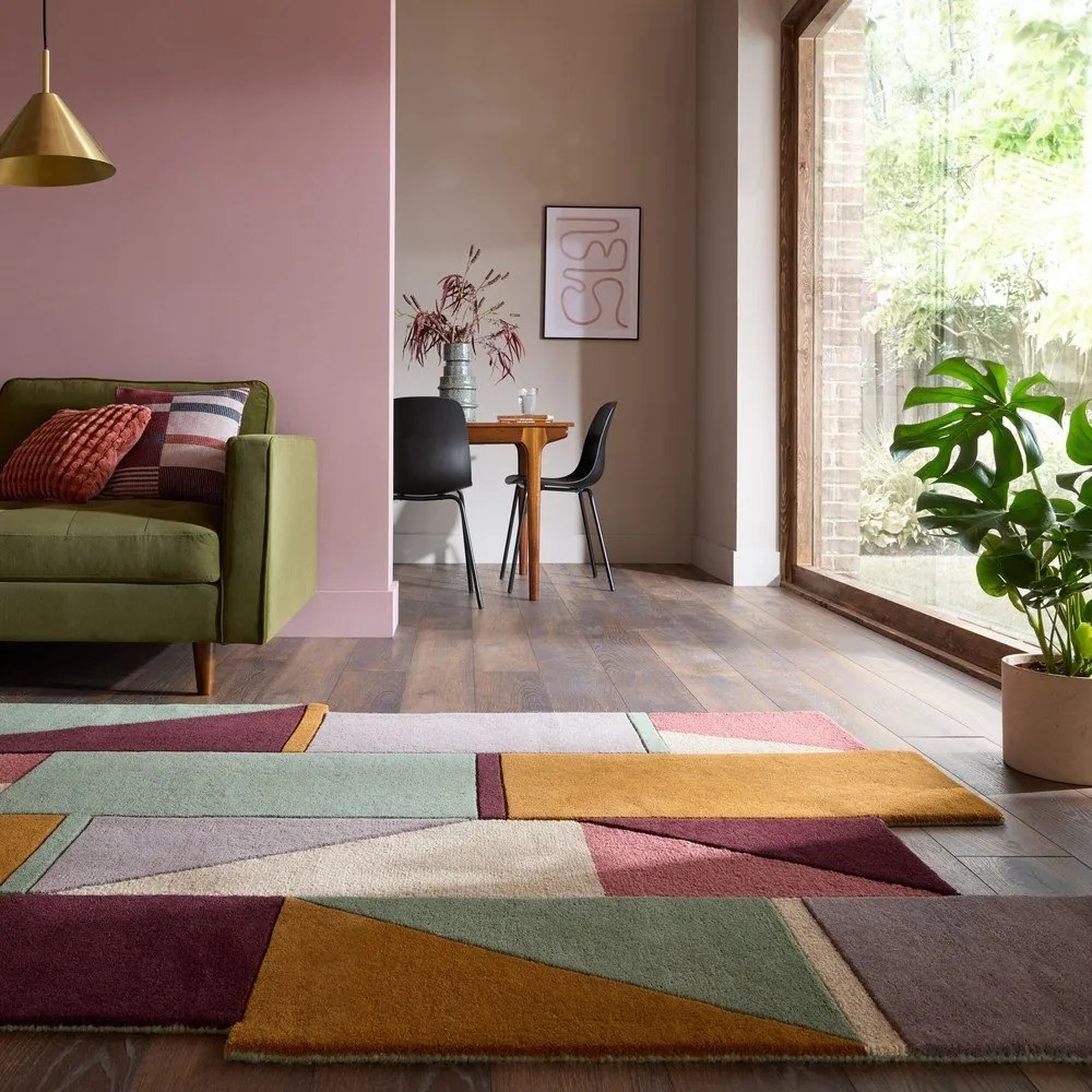 Kézi szövésű gyapjú szőnyeg 200x290 cm Shuffle Shaped – Flair Rugs