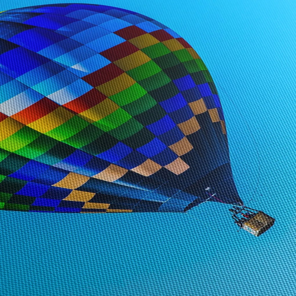 Kép - Hőlégballon (90x60 cm)