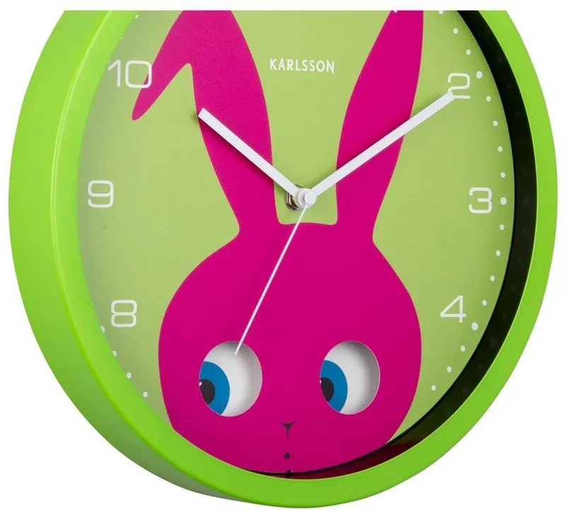 Gyerek óra ø 31 cm Peekaboo Bunny – Karlsson