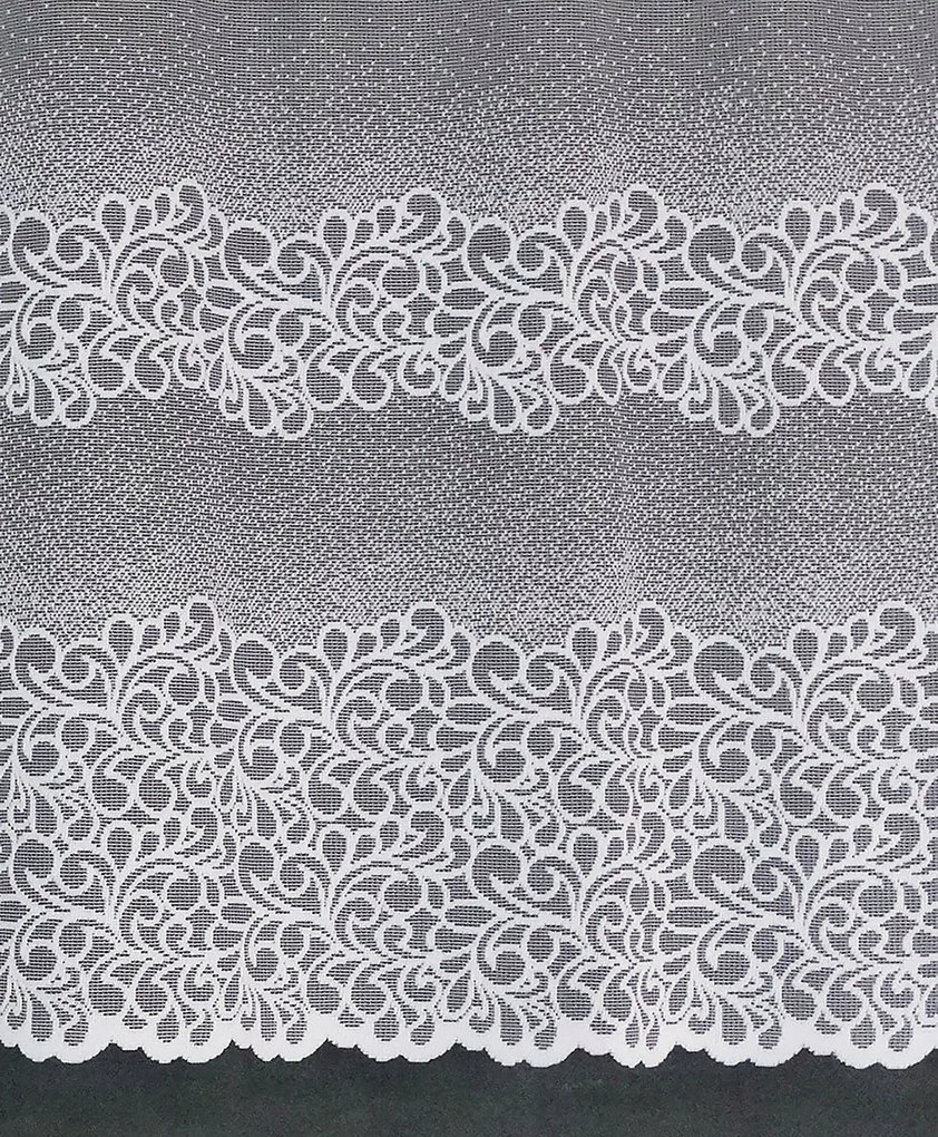Mg Irigység jacquard 74/100 Fehér 350x70cm M