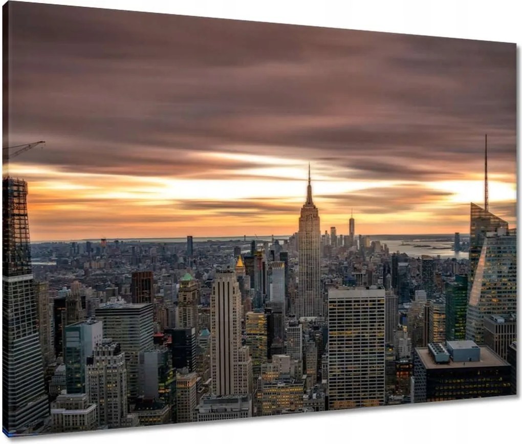 Vászonkép 80x60 New York felülnézet