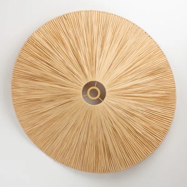 Brilagi - LED csillár zsinóron CERIA BOHO 1xE27/40W/230V, átm. 80 cm, rafia