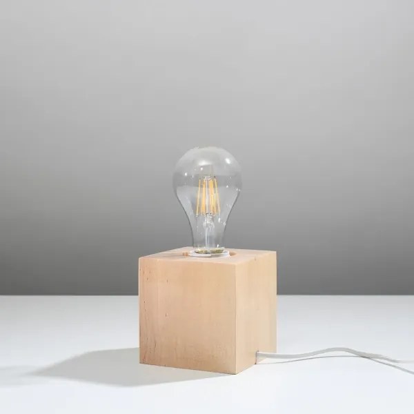 Sollux SL.0677 - Asztali lámpa ABEL 1xE27/60W/230V