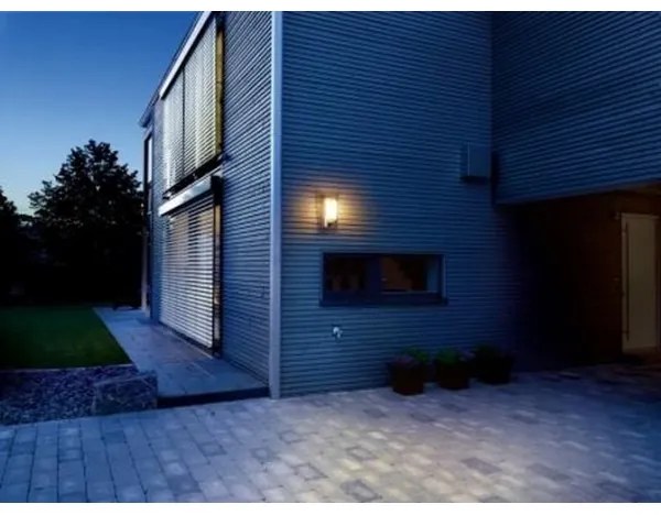 Philips - Kültéri fali lámpa érzékelővel BRIDGE 1xE27/15W/230V IP44