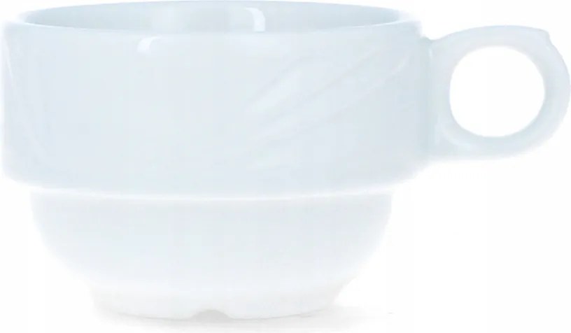 Lubiana Arcadia Kávéscsésze Porcelán Fehér Kerámia 220 ml