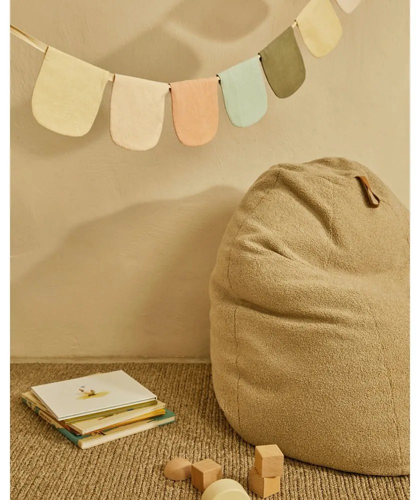 Bézs babzsákfotel Vicka – Kave Home