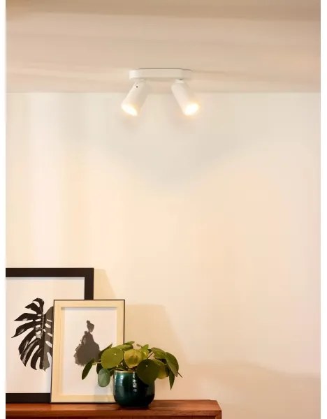 Lucide 23954/11/31 - LED spotlámpa XYRUS 2xGU10/5W/230V fehér