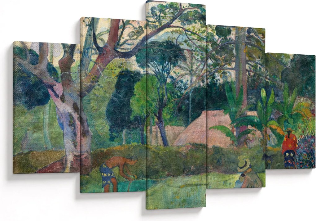 Kép - Paul Gauguin, Te raau rahi (The Big Tree), reprodukciók (150x105 cm)
