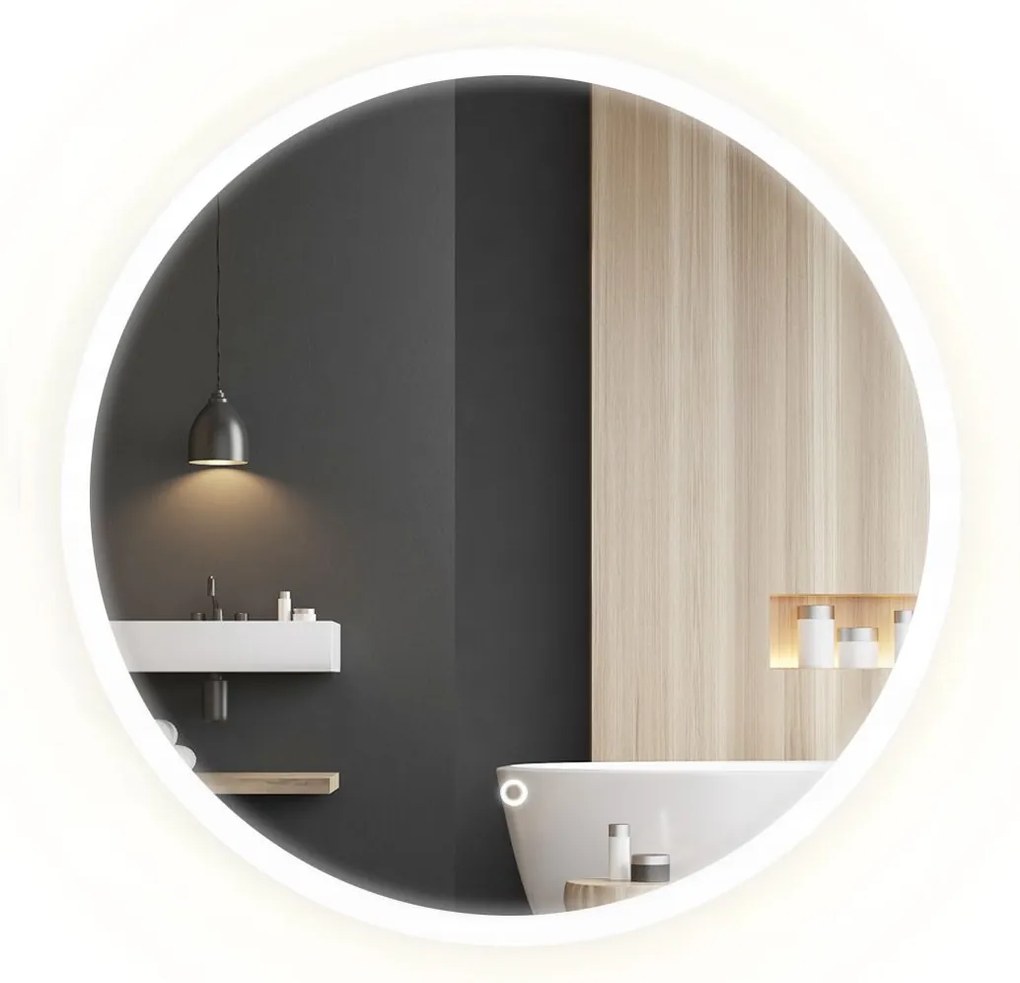 Tutumi Tutumi, LED fürdőszobai tükör 80cm FFJ80, HOM-02824