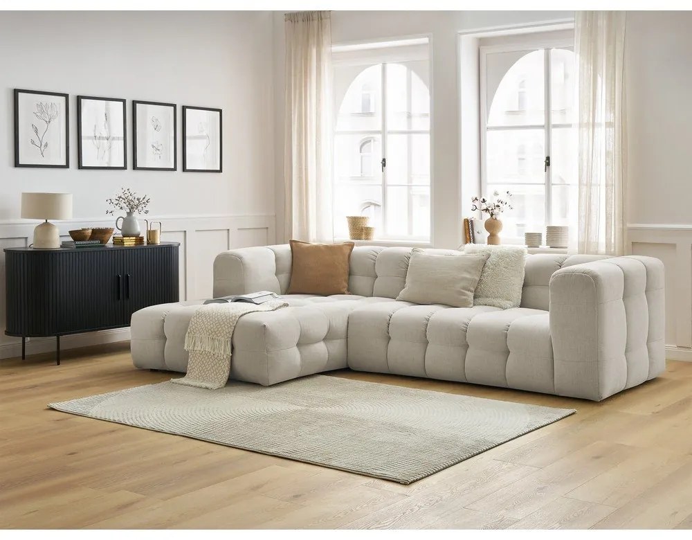 Bézs sarokkanapé Cloud – Bobochic Paris