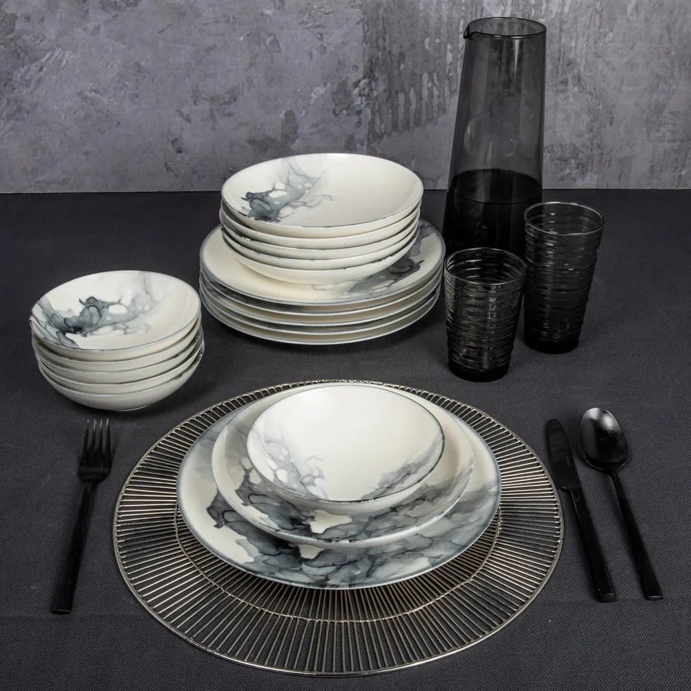 Porcelán étkészlet 24 db-os – Hermia
